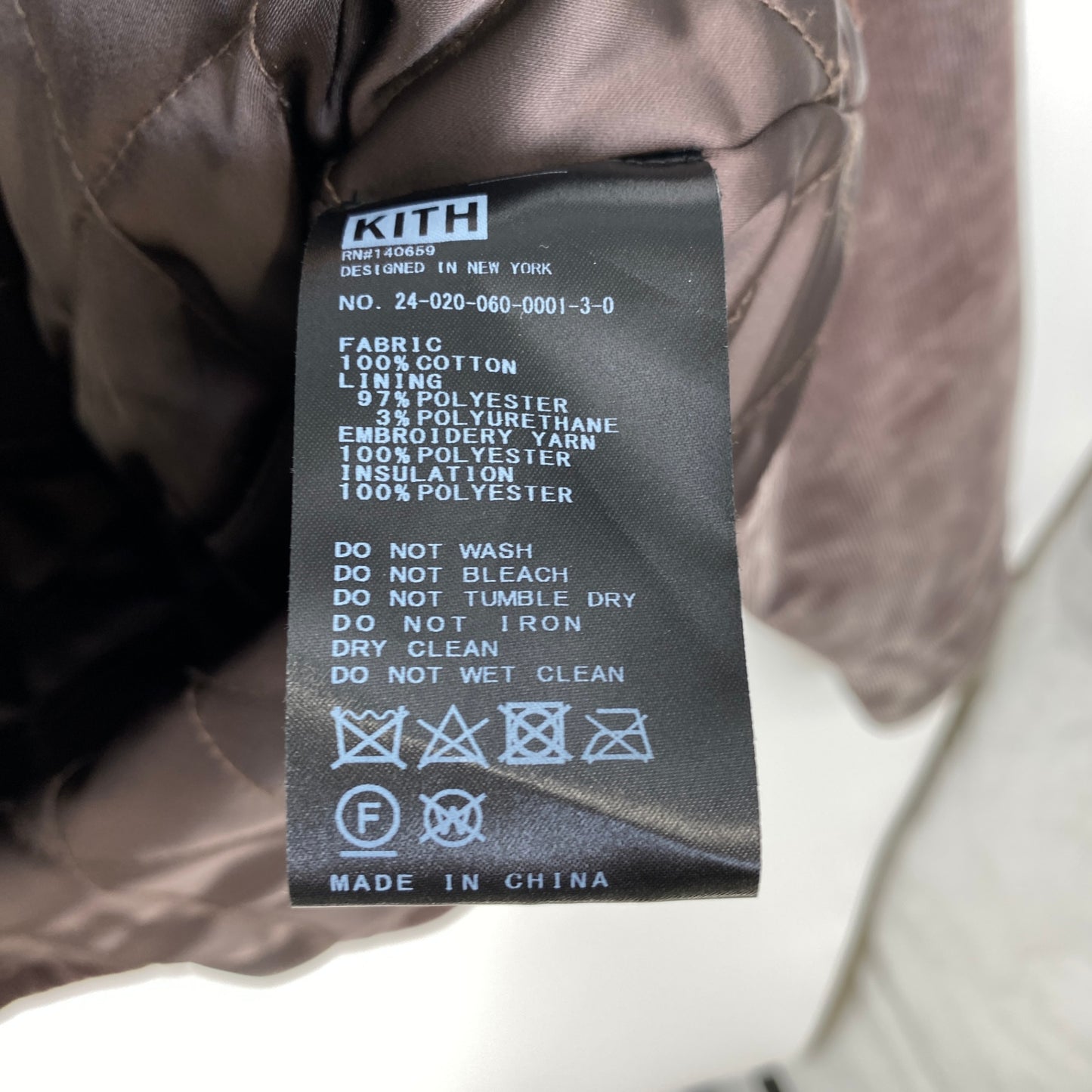 KITH コーデュロイコーチジャケット メンズ L 茶系【中古】