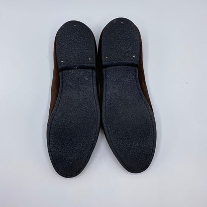 RALPH LAUREN PURPLE LABEL スウェードタッセルローファー メンズ 27cm 茶系【中古】