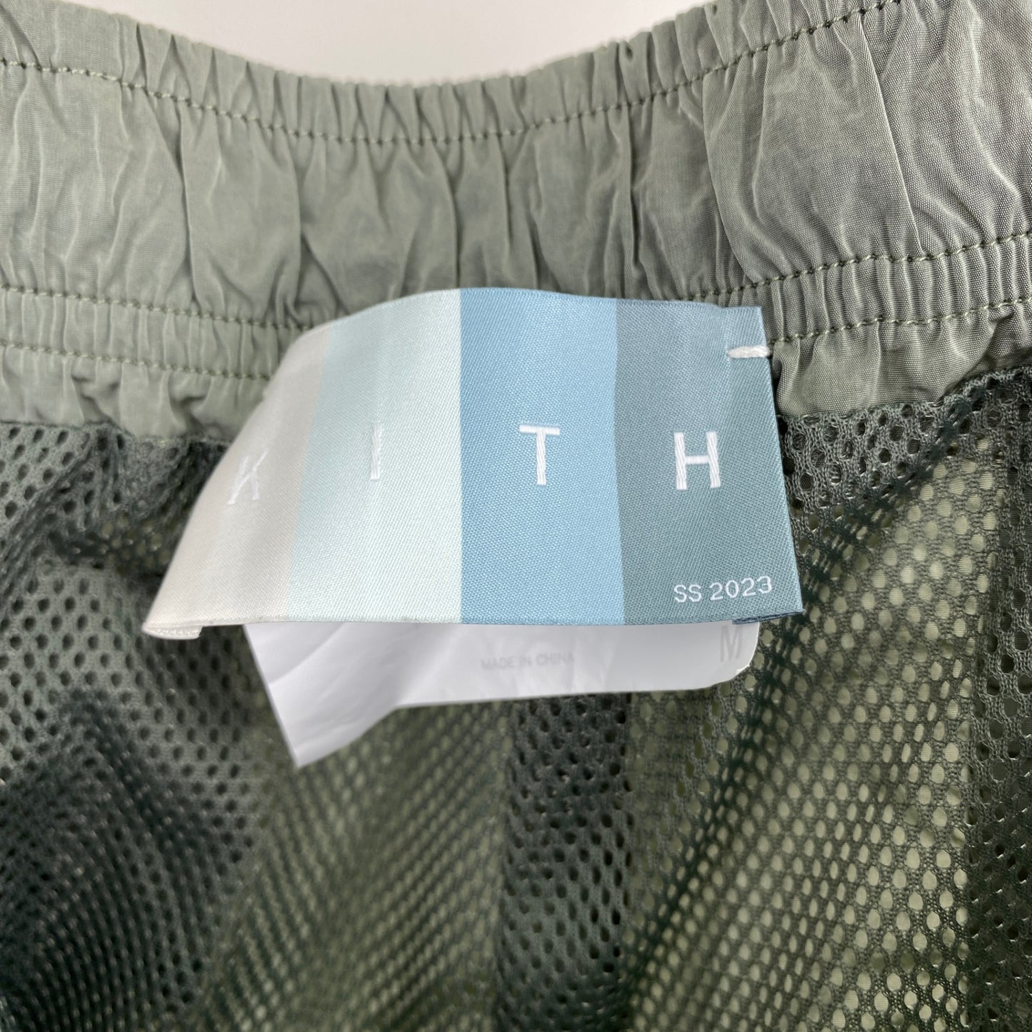 KITH ナイロンショーツ メンズ M 緑系【中古】