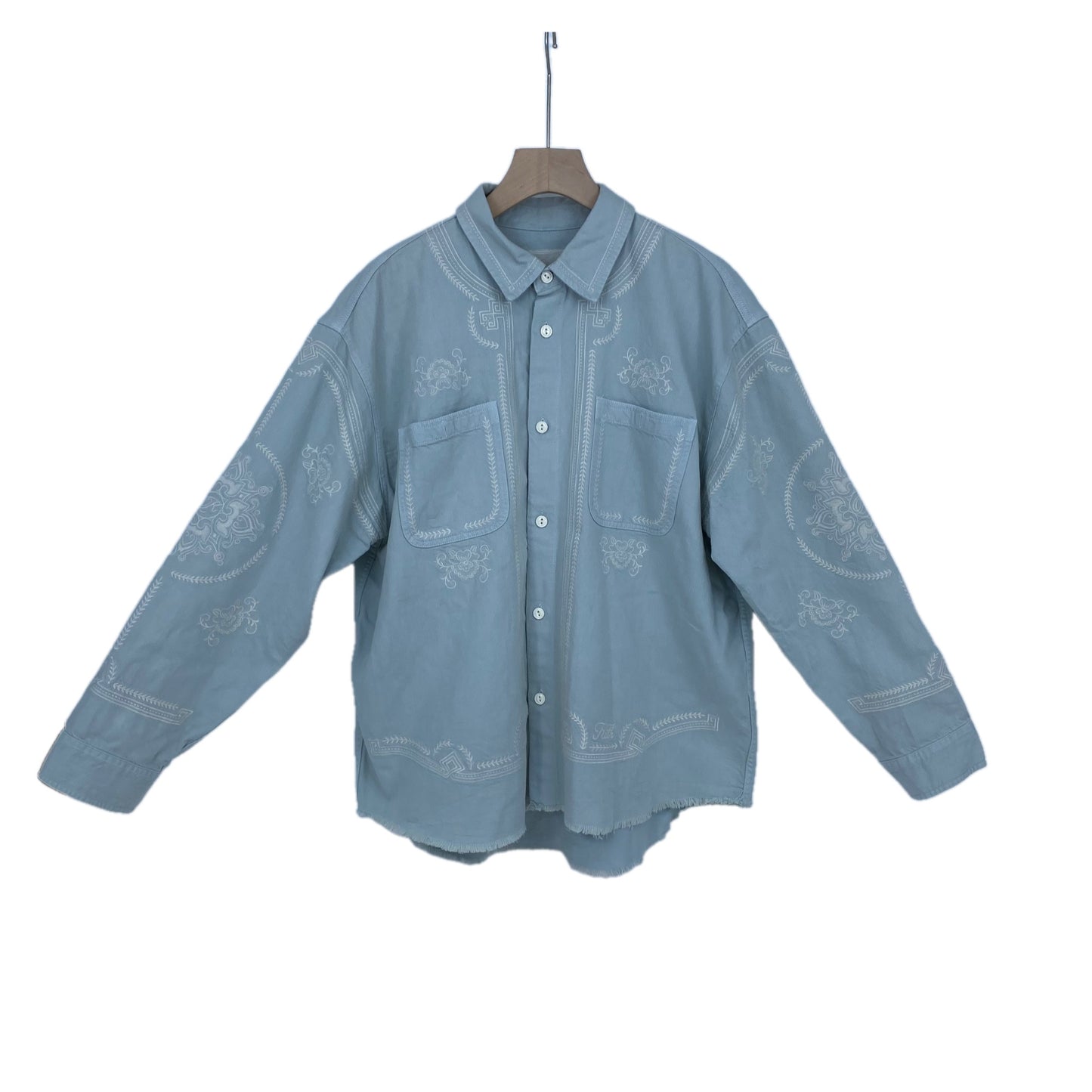 KITH デニムシャツ メンズ L 水色系【中古】