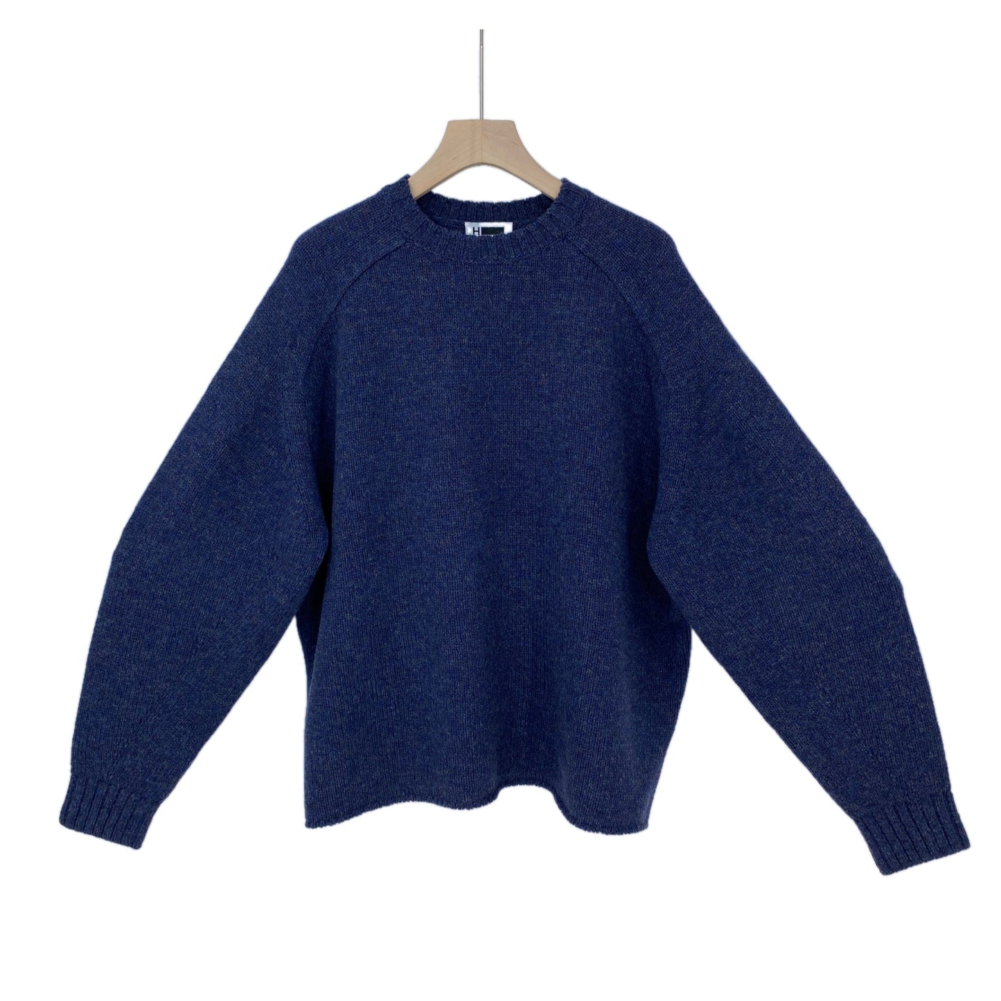 H BEAUTY ＆ YOUTH クルーネックニット メンズ L 紫系【中古】