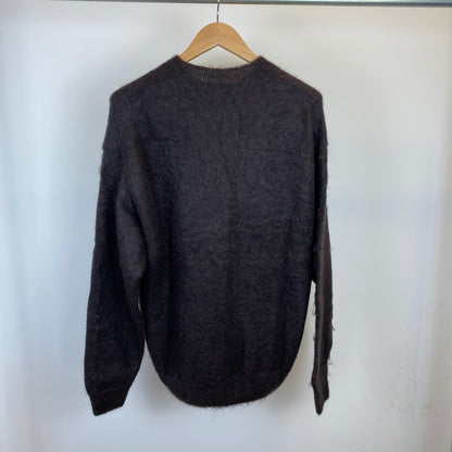 AURALEE モヘアニット メンズ XL 茶系【中古】
