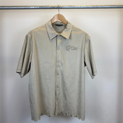 KITH 半袖シャツ メンズ L ベージュ系【中古】