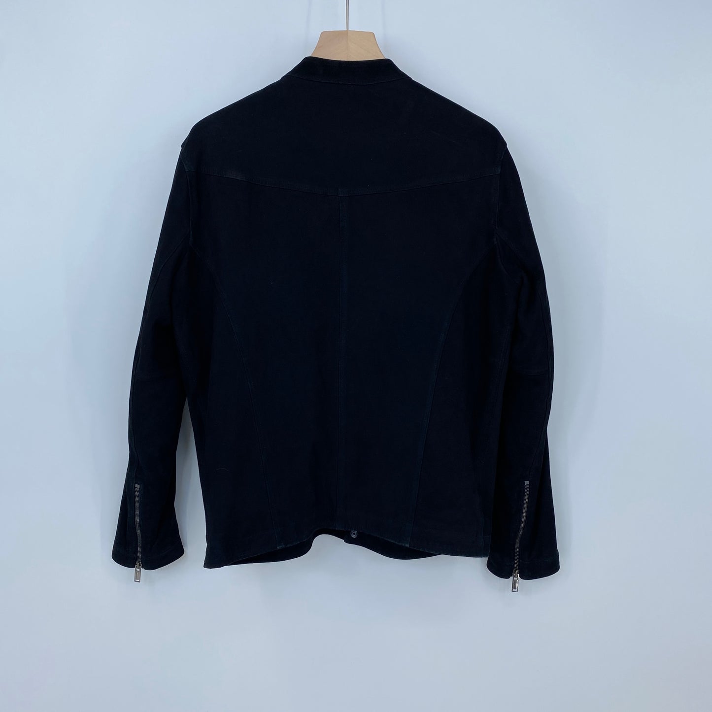TAGLIATORE シングルライダースブルゾン メンズ XL 黒系【中古】