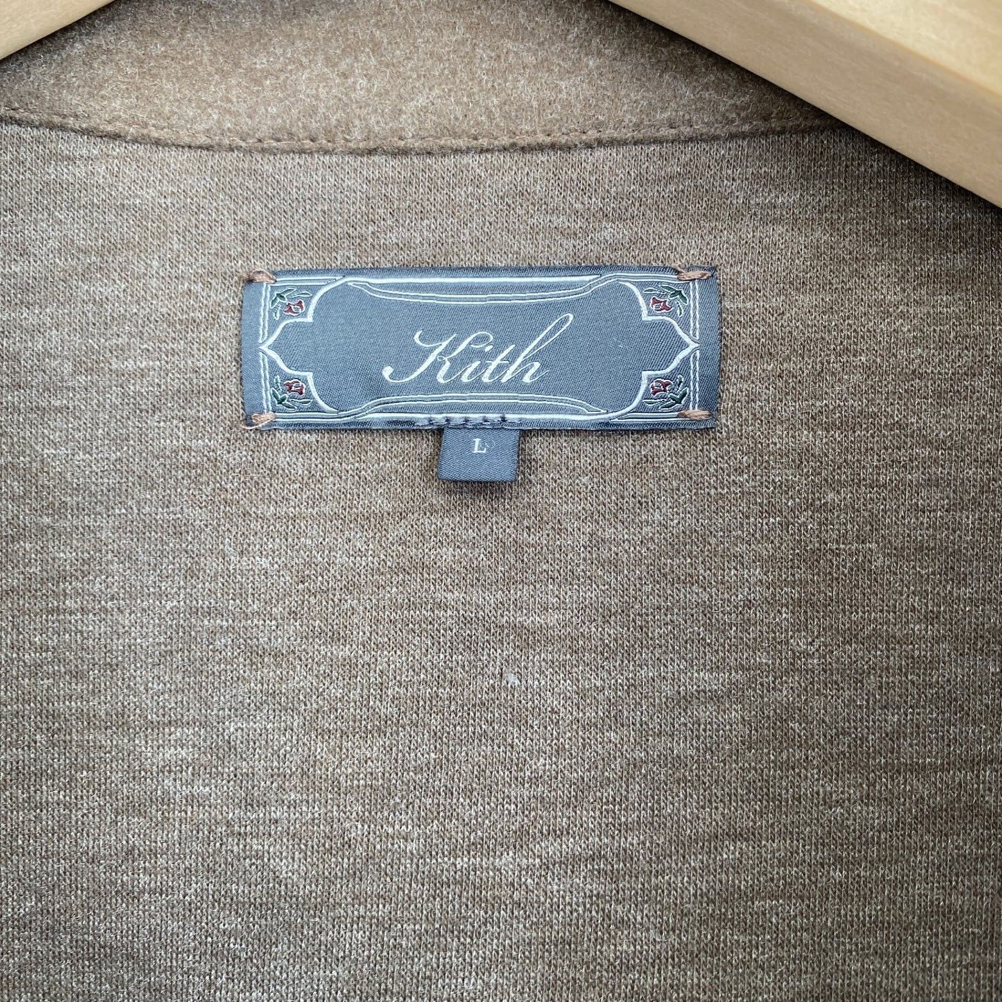 KITH ウールシャツ メンズ L 茶系【中古】