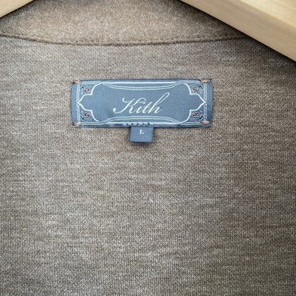 KITH ウールシャツ メンズ L 茶系【中古】