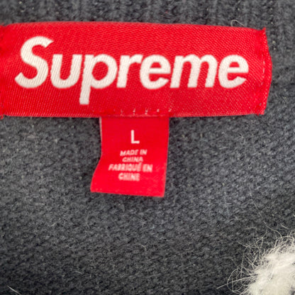 SUPREME Angora Script Sweater メンズ L 黒系【中古】