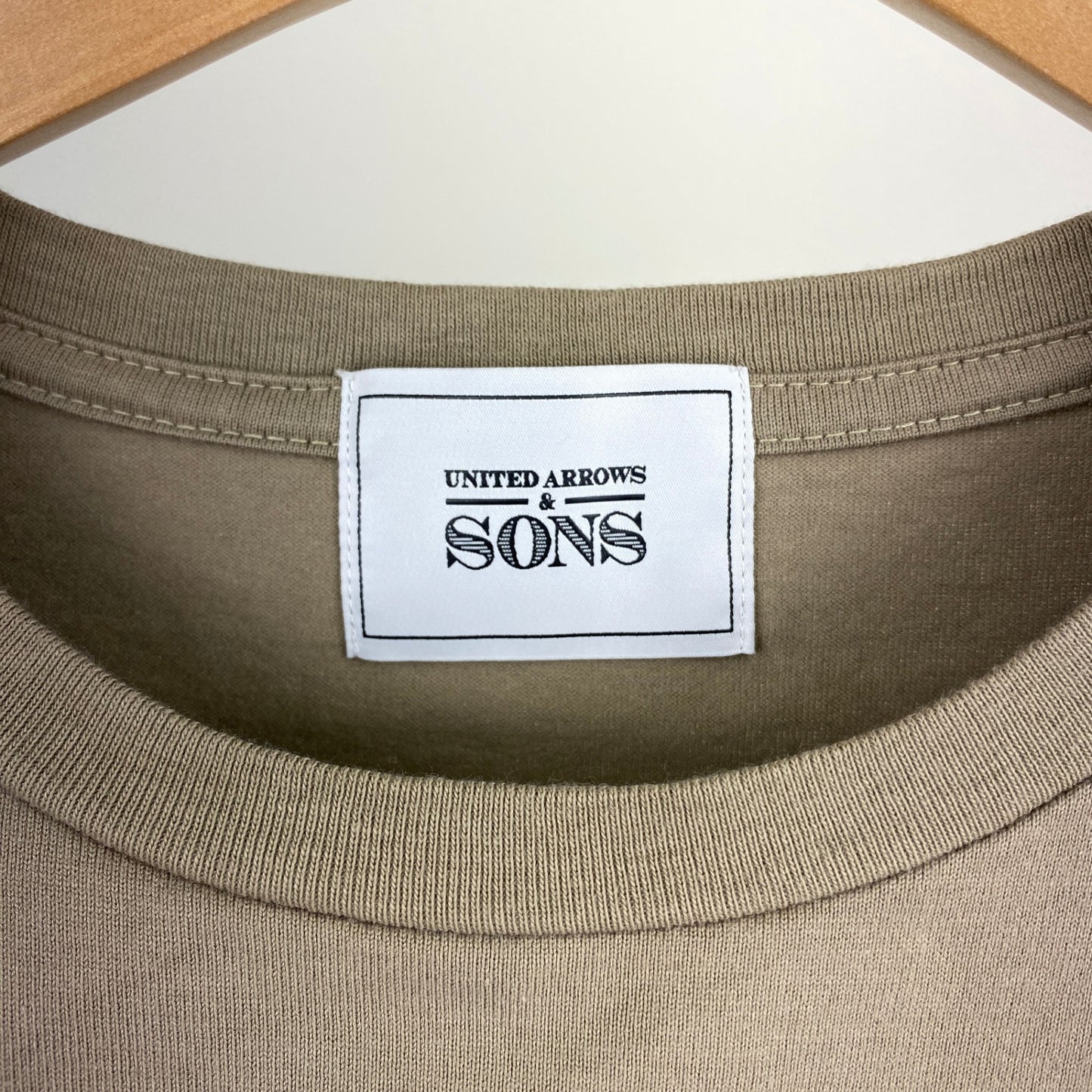 UNITED ARROWS & SONS 半袖Tシャツ メンズ XL ベージュ系【中古】