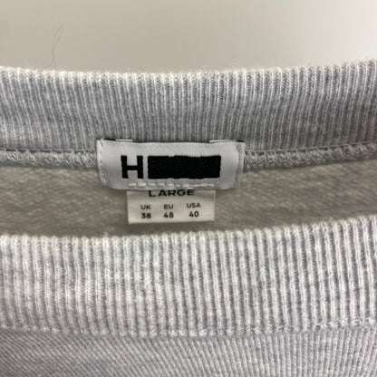 H BEAUTY ＆ YOUTH クルーネックスウェット メンズ L グレー系【中古】
