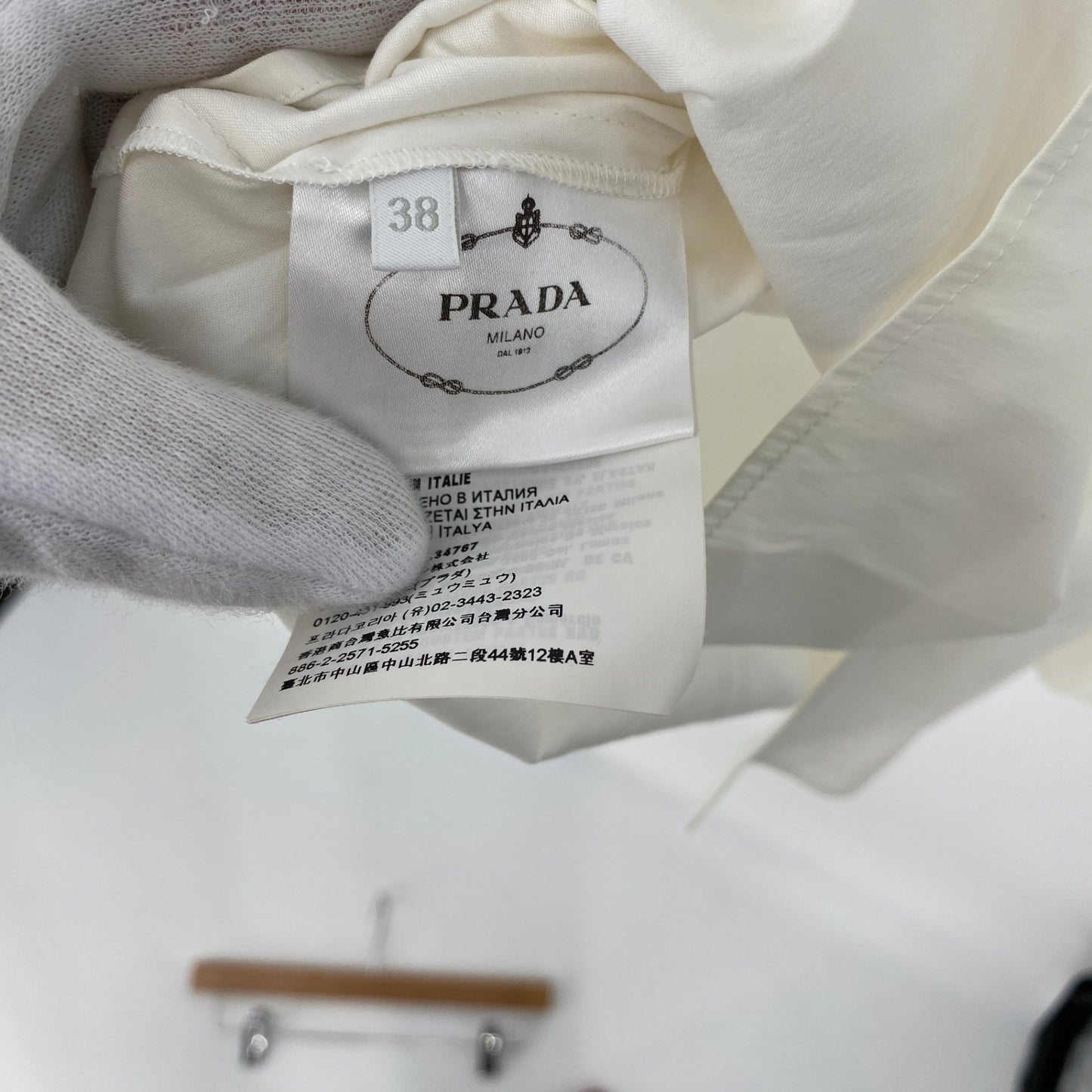 PRADA シャツワンピース レディーズ M 白系【中古】