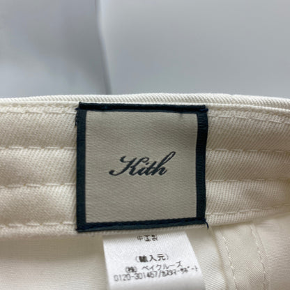 KITH ストラップキャップ メンズ F 白系【中古】