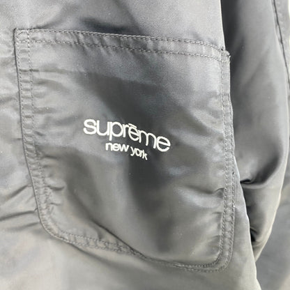 SUPREME Nylon Chore Coat メンズ L 黒系【中古】