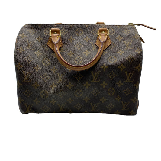 LOUIS VUITTON スピーディー30 メンズ F 茶系【中古】