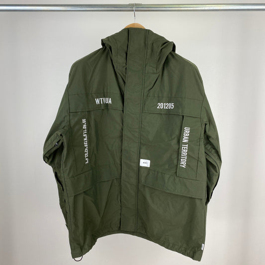 Wtaps ナイロンマウンテンパーカー メンズ L 緑系【中古】