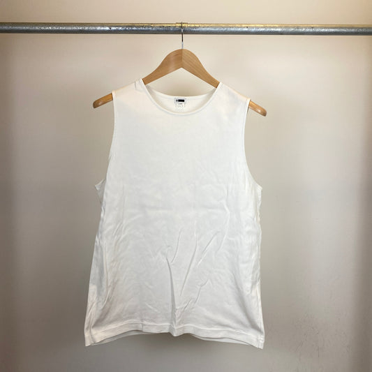 H BEAUTY ＆ YOUTH ノースリーブシャツ メンズ L 白系【中古】