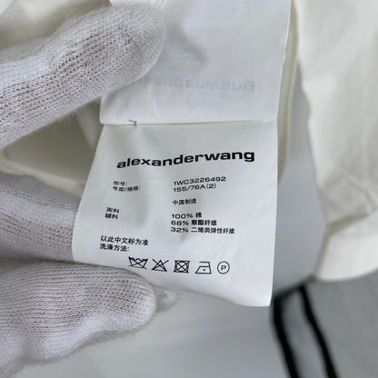 ALEXANDER WANG オーバーシャツ レディーズ M 白系【中古】