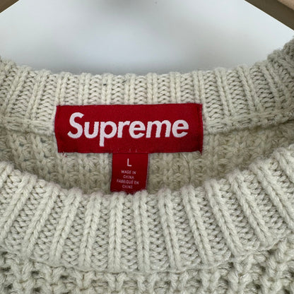 SUPREME Waffle Small Box メンズ L 白系【中古】