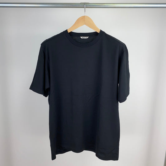 AURALEE Tシャツ メンズ XL 黒系【中古】