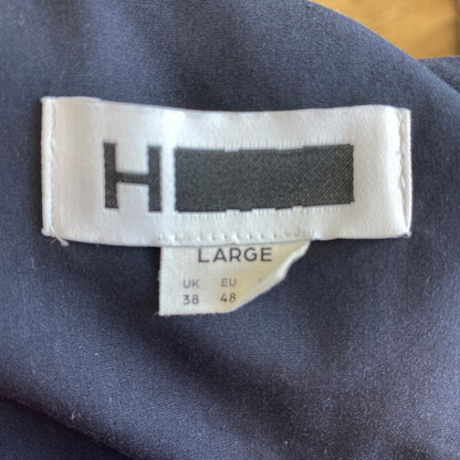 H BEAUTY ＆ YOUTH イージーワイドパンツ メンズ L 黒系【中古】