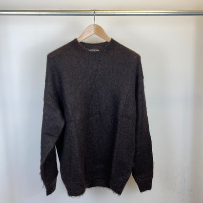 AURALEE モヘアニット メンズ XL 茶系【中古】