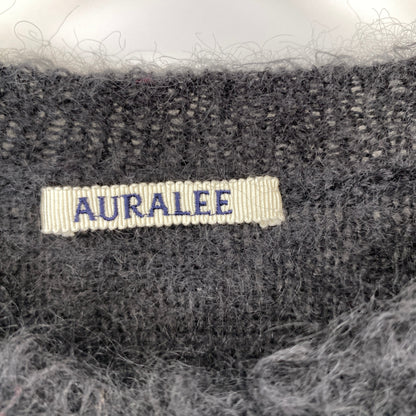 AURALEE モヘアニット メンズ XL 黒系【中古】