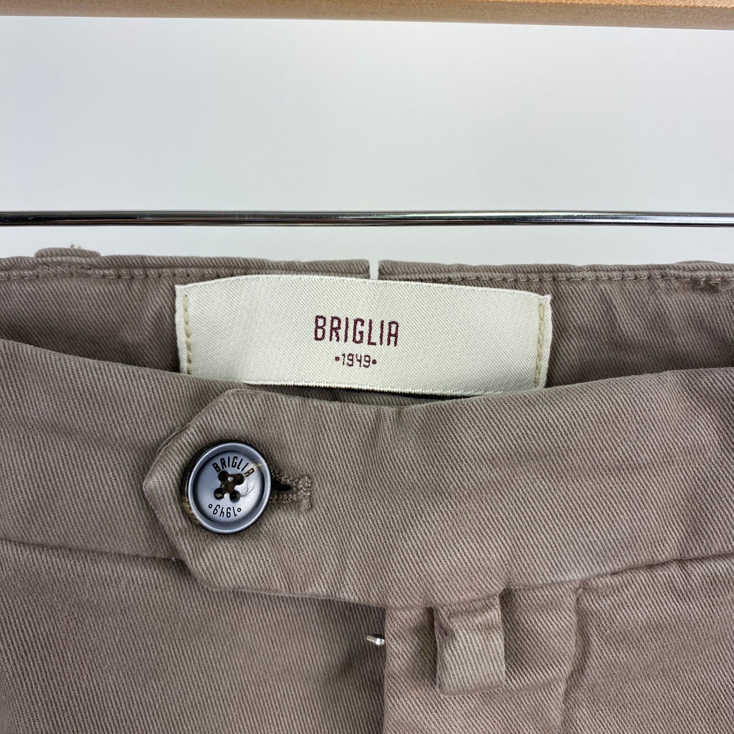 BRIGLIA1949 パンツ メンズ XL ベージュ系【中古】