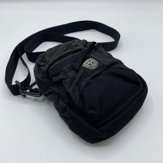 STONE ISLAND ショルダーポーチ メンズ F 黒系【中古】