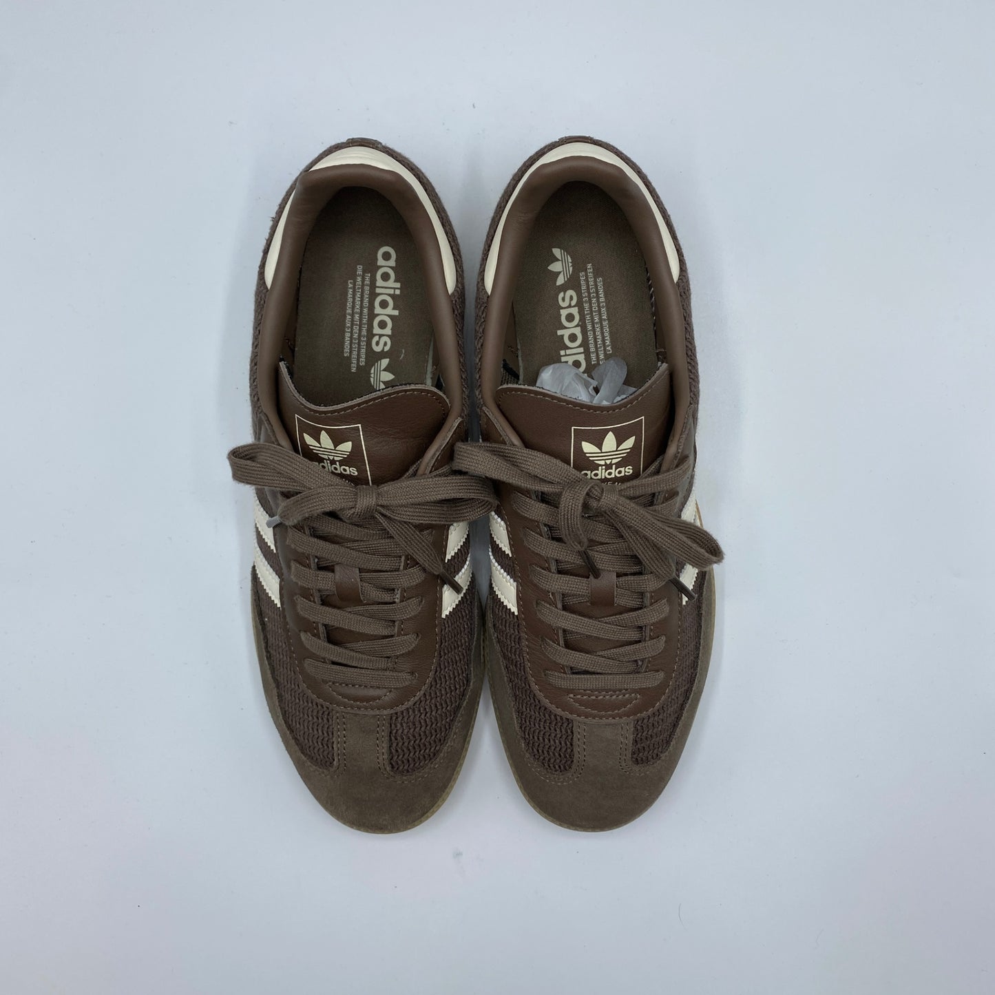 adidas SAMBA OG メンズ 28.5cm 茶系【中古】