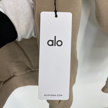 alo クルーネックスウェット メンズ L ベージュ系【中古】