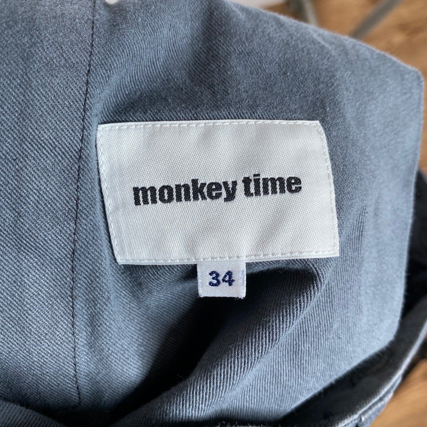 MONKEY TIME ワークパンツ メンズ XL 黒系【中古】