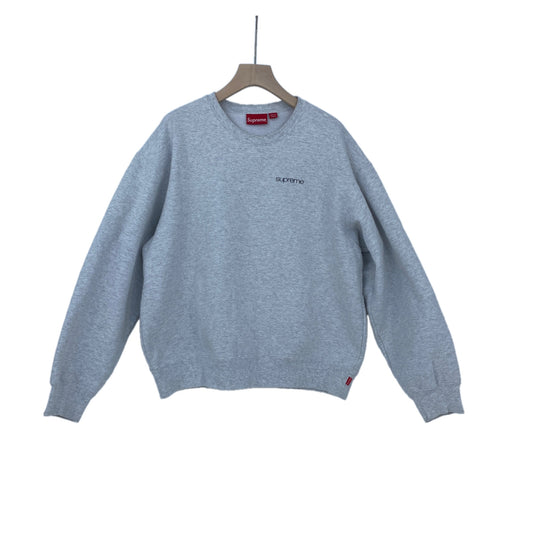 SUPREME NYC crew neck  メンズ L グレー系【中古】