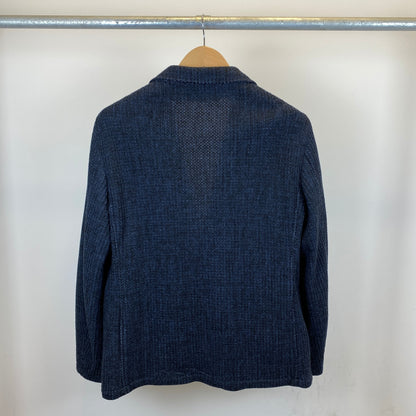 UNITED ARROWS テーラードニットジャケット メンズ XL 紺系【中古】