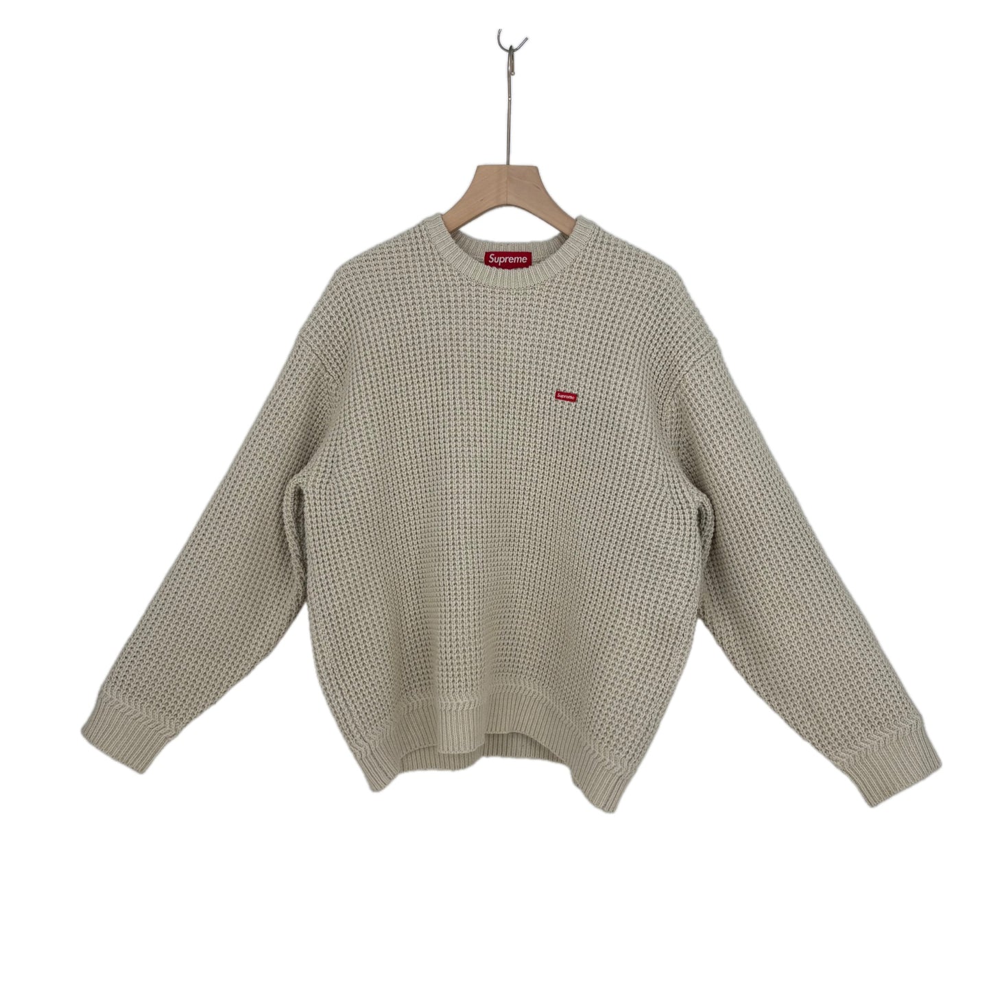 SUPREME Waffle Small Box メンズ L 白系【中古】