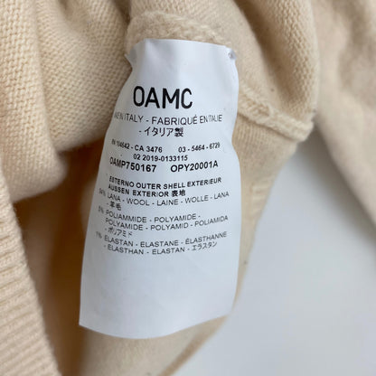 OAMC 長袖クルーネックニット メンズ M 白系【中古】