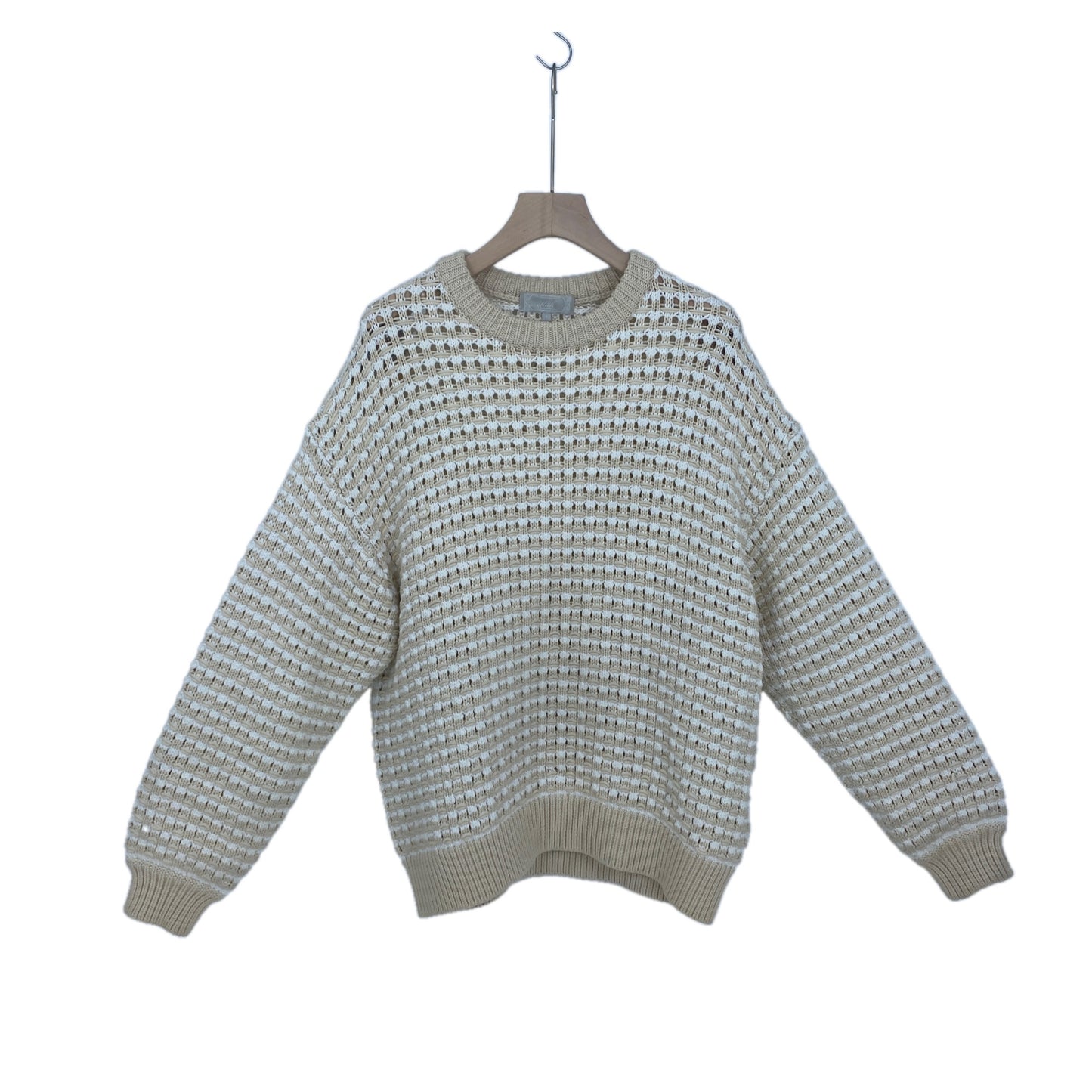 KITH クルーネックニット メンズ L ベージュ系【中古】