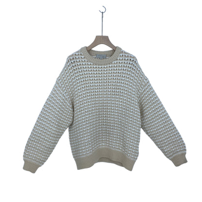 KITH クルーネックニット メンズ L ベージュ系【中古】