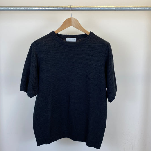 TOMORROW LAND 半袖クルーネックニット メンズ M 黒系【中古】