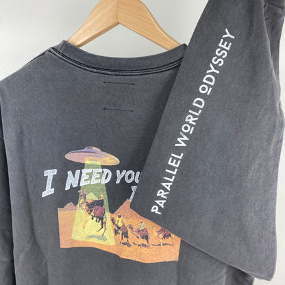 I NEED YOU BABY 長袖Tシャツ メンズ XL グレー系【中古】