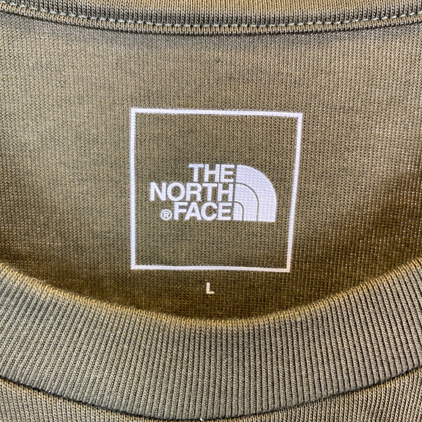 THE NORTH FACE 半袖Tシャツ メンズ L カーキ系【中古】