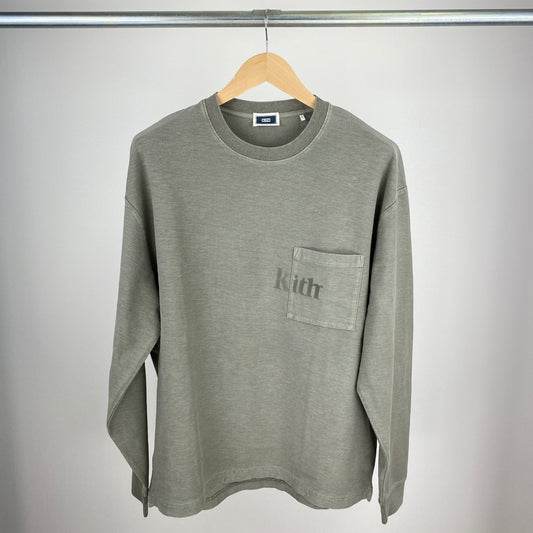 KITH ロンT メンズ L カーキ系【中古】