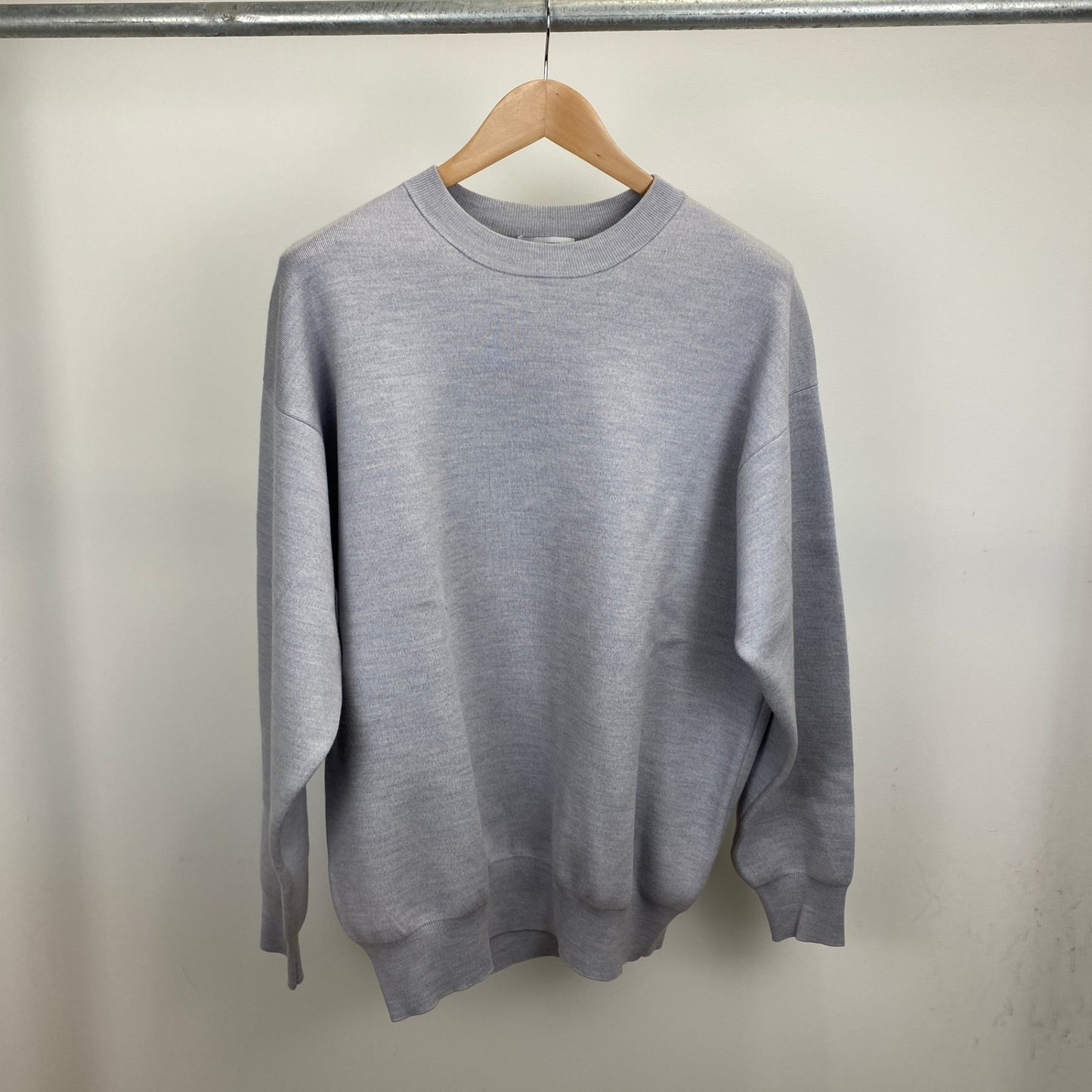 H BEAUTY ＆ YOUTH クルーネックニット メンズ L グレー系【中古】