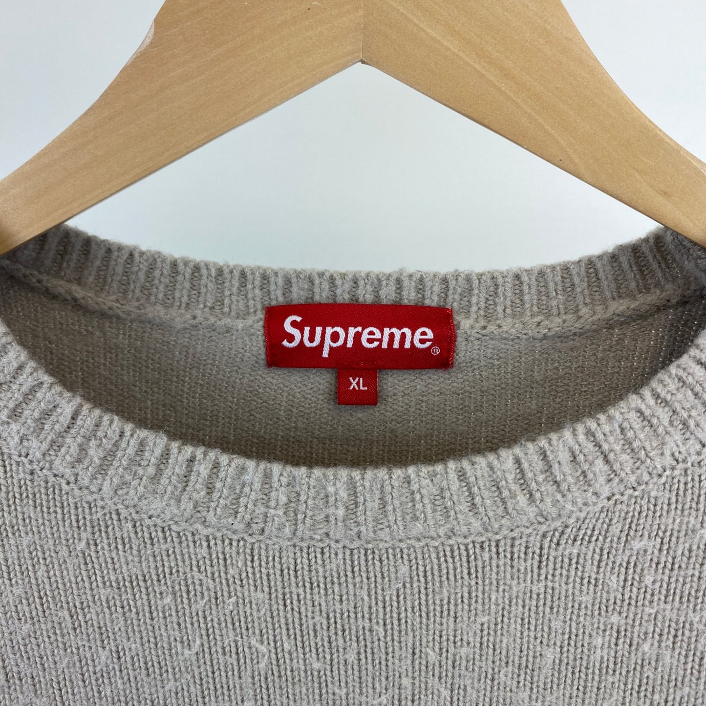 supreme ニット L グレー系【中古】