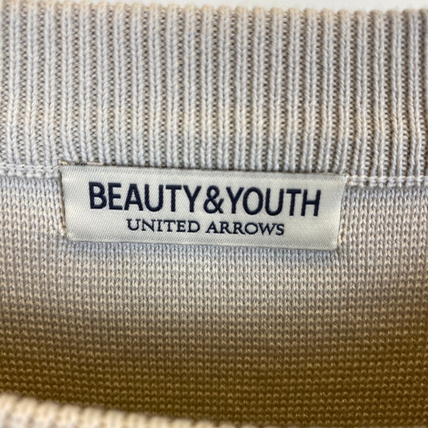 BEAUTY&YOUTH UNITED ARROWS 長袖ニット メンズ XL 白系【中古】