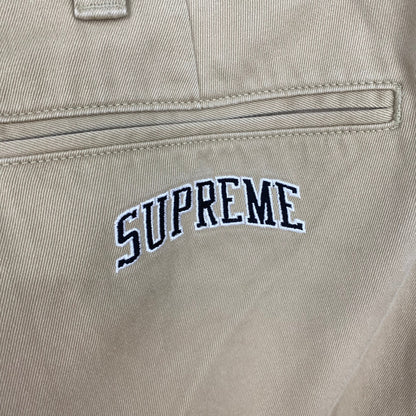 SUPREME チノパン メンズ M ベージュ系【中古】