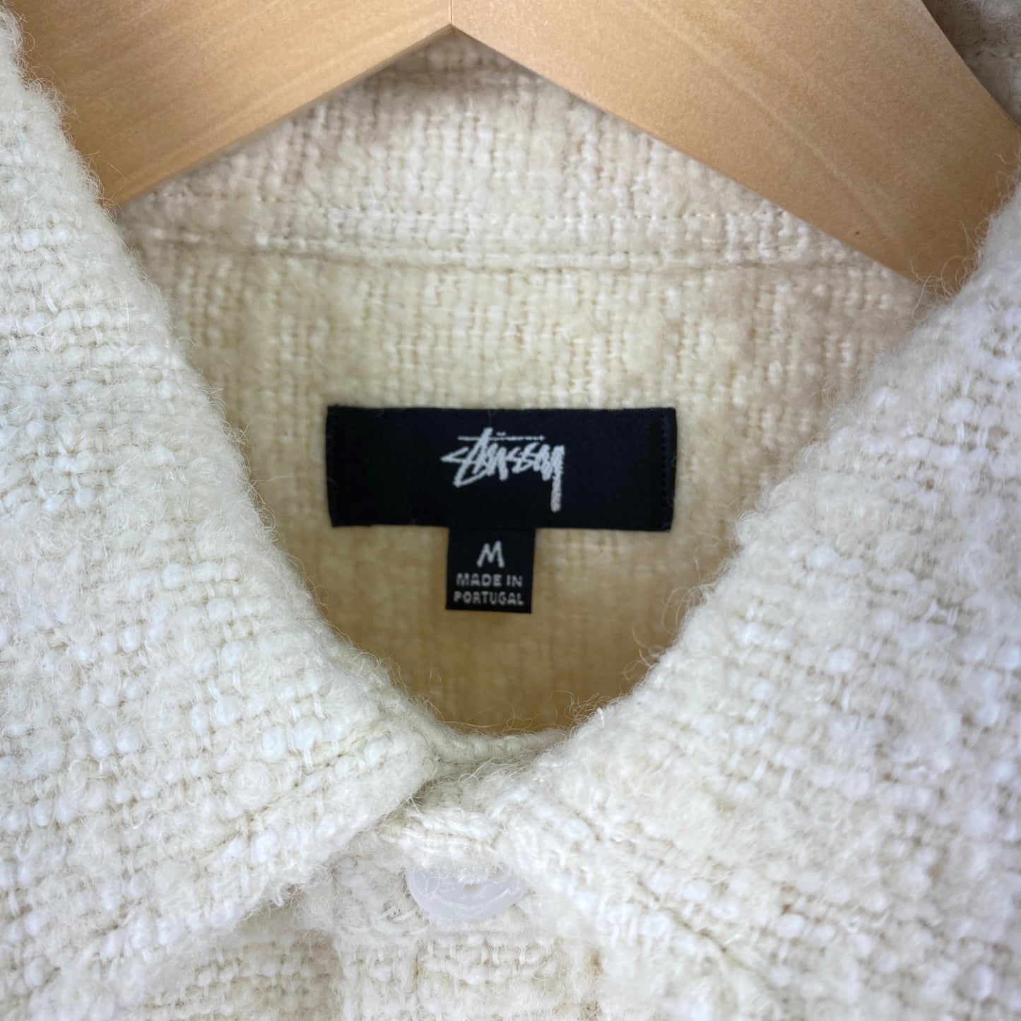 Stussy シャツジャケット メンズ M 白系【中古】