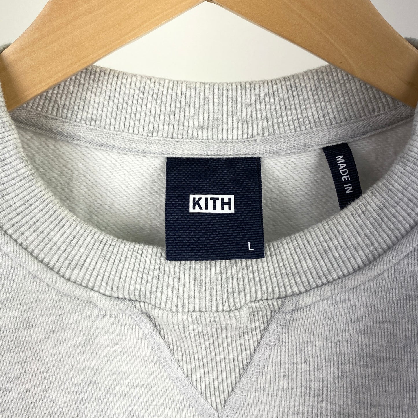 KITH クルーネックスウェット メンズ L グレー系【中古】