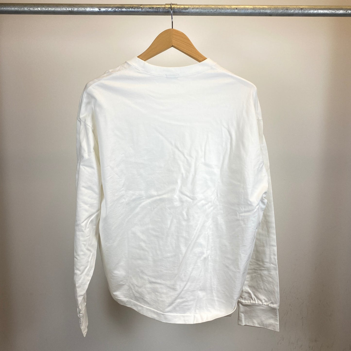 H BEAUTY ＆ YOUTH 長袖Tシャツ メンズ L 白系【中古】