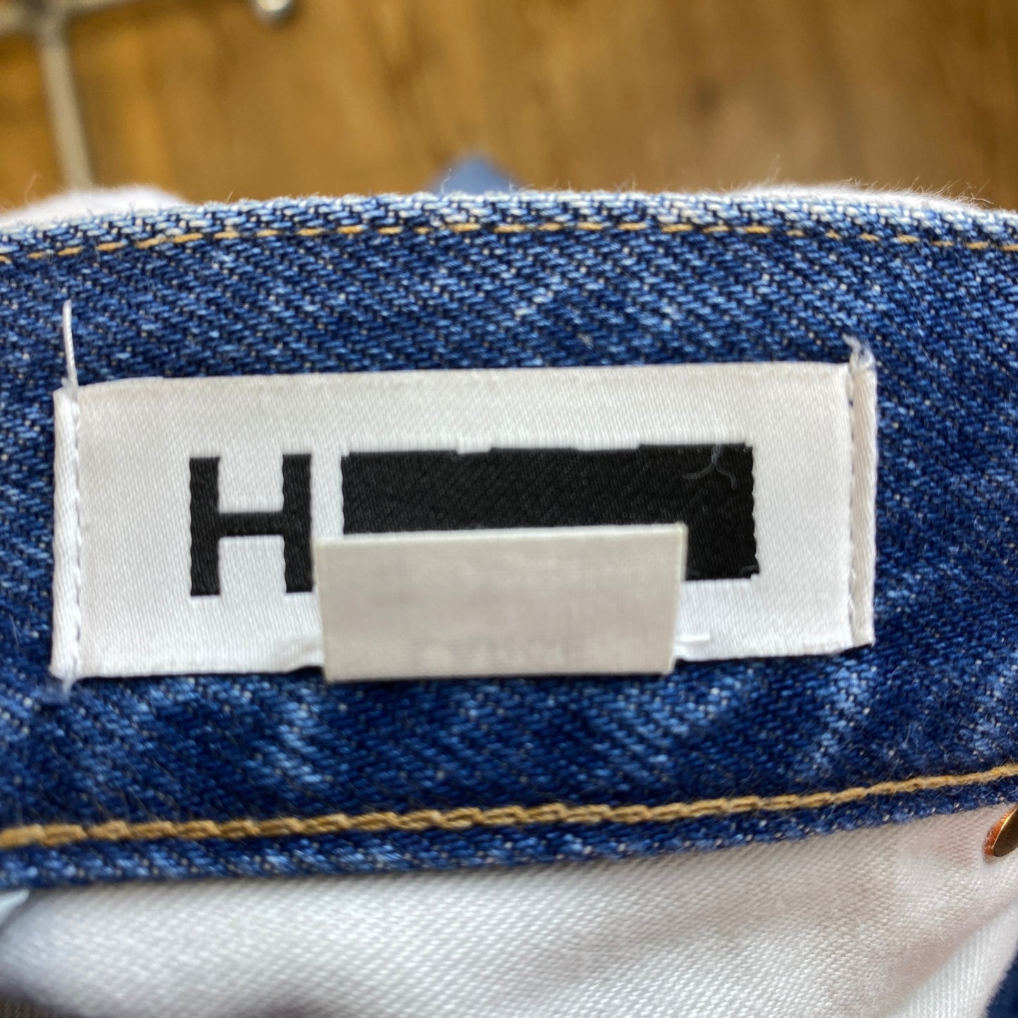 H BEAUTY ＆ YOUTH フレアデニムパンツ メンズ L 青系【中古】