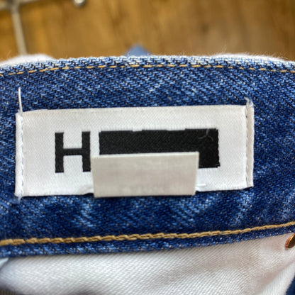 H BEAUTY ＆ YOUTH フレアデニムパンツ メンズ L 青系【中古】