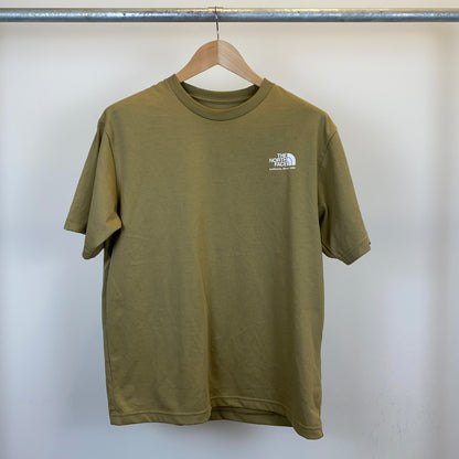 THE NORTH FACE 半袖Tシャツ メンズ L ベージュ系【中古】